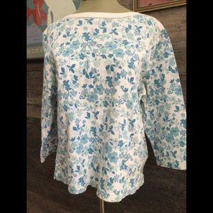 Leon Levin 3/4 Sleeve Pullover (size XL)